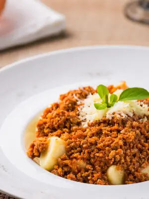 Gnocchi al ragù