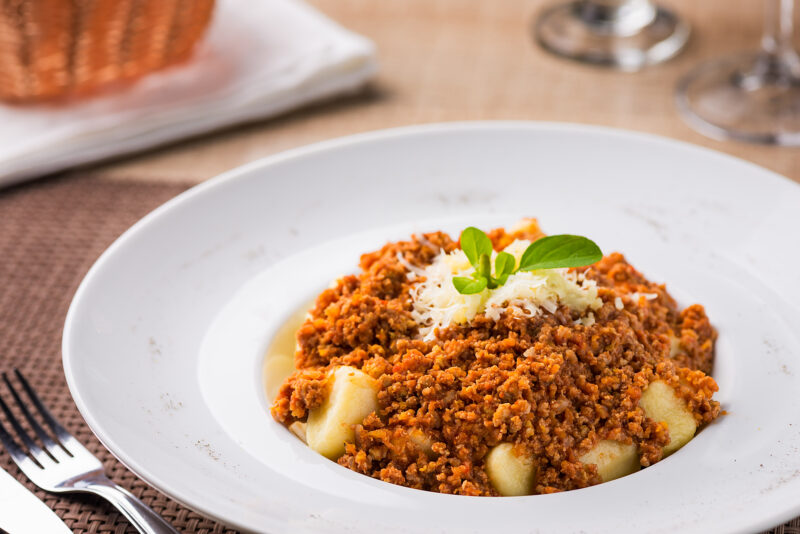 Gnocchi al ragù